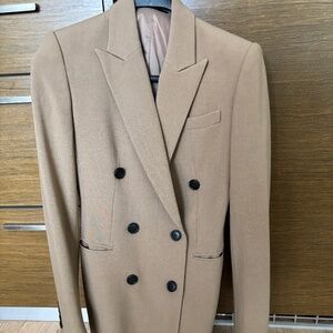 Theory camel wool topcoat